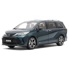 [OEM] 1:18 Toyota 2022 Granvia Green Model Car Die-Cast
