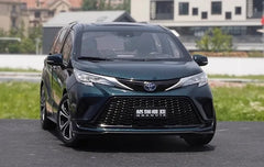 [OEM] 1:18 Toyota 2022 Granvia Green Model Car Die-Cast