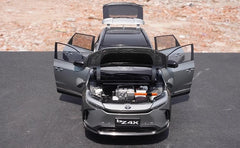 [OEM] 1:18 Toyota 2022 bZ4X Gray Model Car Die-Cast