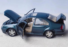 [OEM] 1:18 Volkswagen 1999 Jetta Blue Model Car Die-Cast