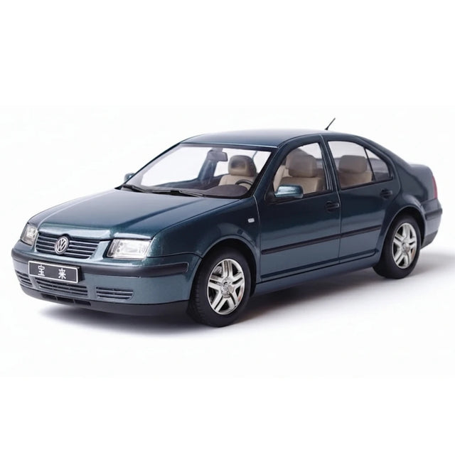 [OEM] 1:18 Volkswagen 1999 Jetta blauw modelauto Die-Cast
