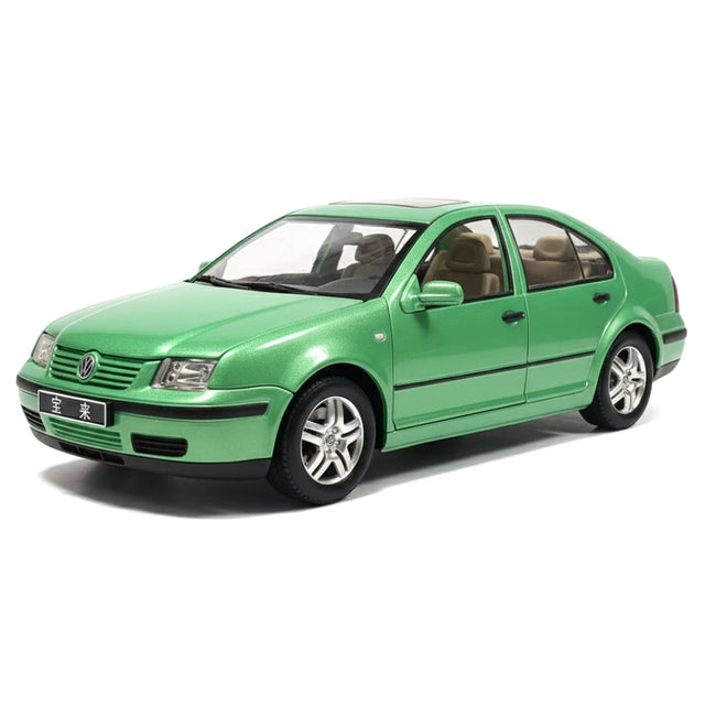 [OEM] 1:18 Volkswagen 1999 Jetta Green Model Car Die-Cast