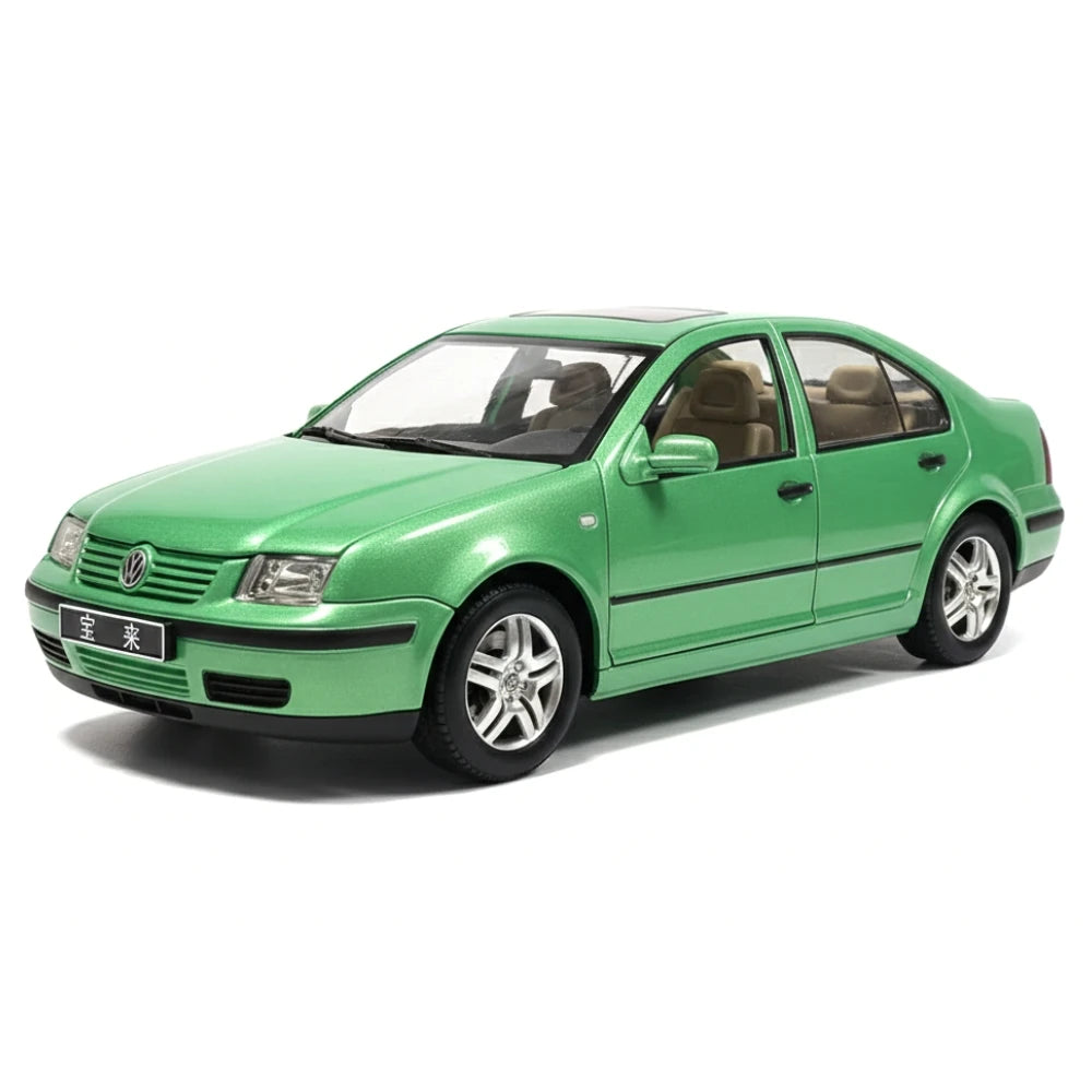 [OEM] 1:18 Volkswagen 1999 Jetta verde modellino di auto Die-Cast