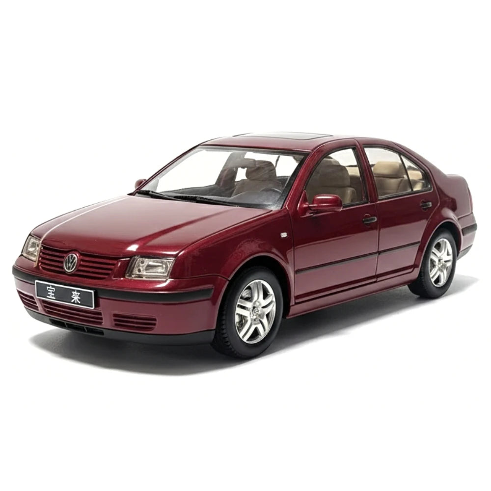 [OEM] 1:18 Volkswagen 1999 Jetta Red Model Car Die-Cast