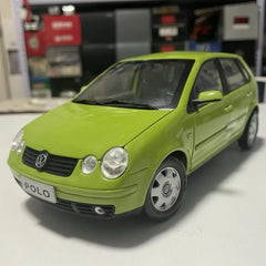 [OEM] 1:18 Volkswagen 2002 Polo 9N Green Model Car Die-Cast