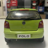 [OEM] 1:18 Volkswagen 2002 Polo 9N Green Model Car Die-Cast