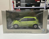 [OEM] 1:18 Volkswagen 2002 Polo 9N Green Model Car Die-Cast