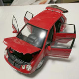 [OEM] 1:18 Volkswagen 2002 Polo 9N Red Model Car Die-Cast