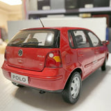 [OEM] 1:18 Volkswagen 2002 Polo 9N Red Model Car Die-Cast