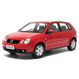 [OEM] 1:18 Volkswagen 2002 Polo 9N Red Model Car Die-Cast