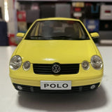 [OEM] 1:18 Volkswagen 2002 Polo 9N Yellow Model Car Die-Cast