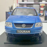 [OEM] 1:18 Volkswagen 2003 Touran Blue Model Car Die-Cast
