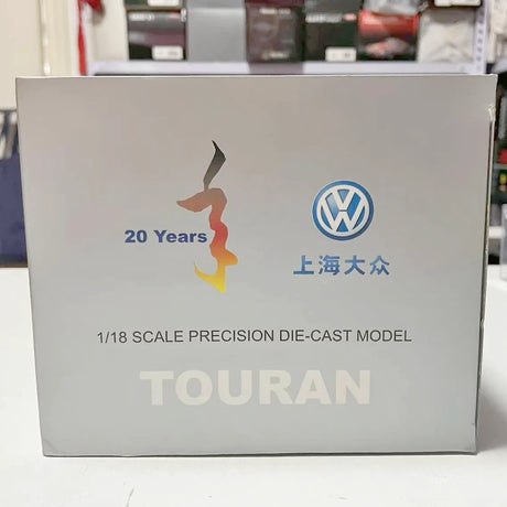 [OEM] 1:18 Volkswagen 2003 Touran Blue Model Car Die-Cast