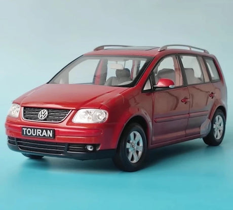 [OEM] 1:18 Volkswagen 2003 Touran Red Model Car Die-Cast