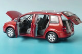 [OEM] 1:18 Volkswagen 2003 Touran Red Model Car Die-Cast