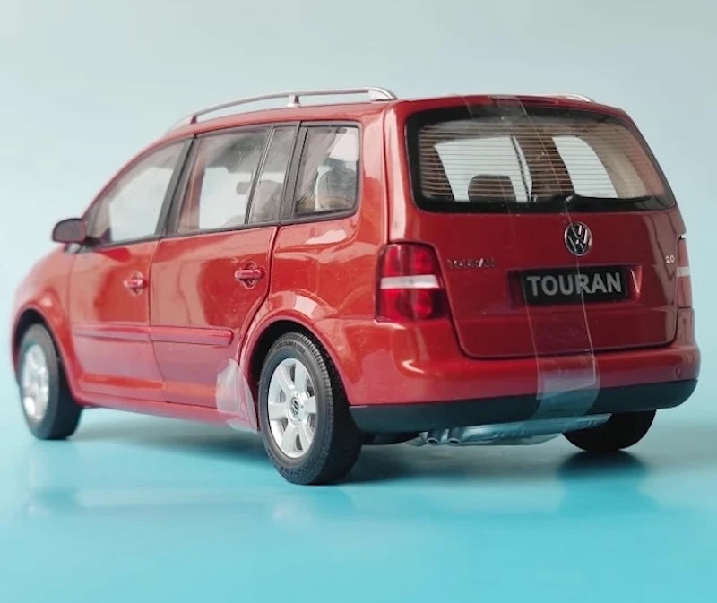 [OEM] 1:18 Volkswagen 2003 Touran Red Model Car Die-Cast