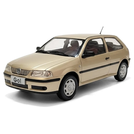 [OEM] 1:18 Volkswagen 2004 Gol Gold Model Car Die-Cast