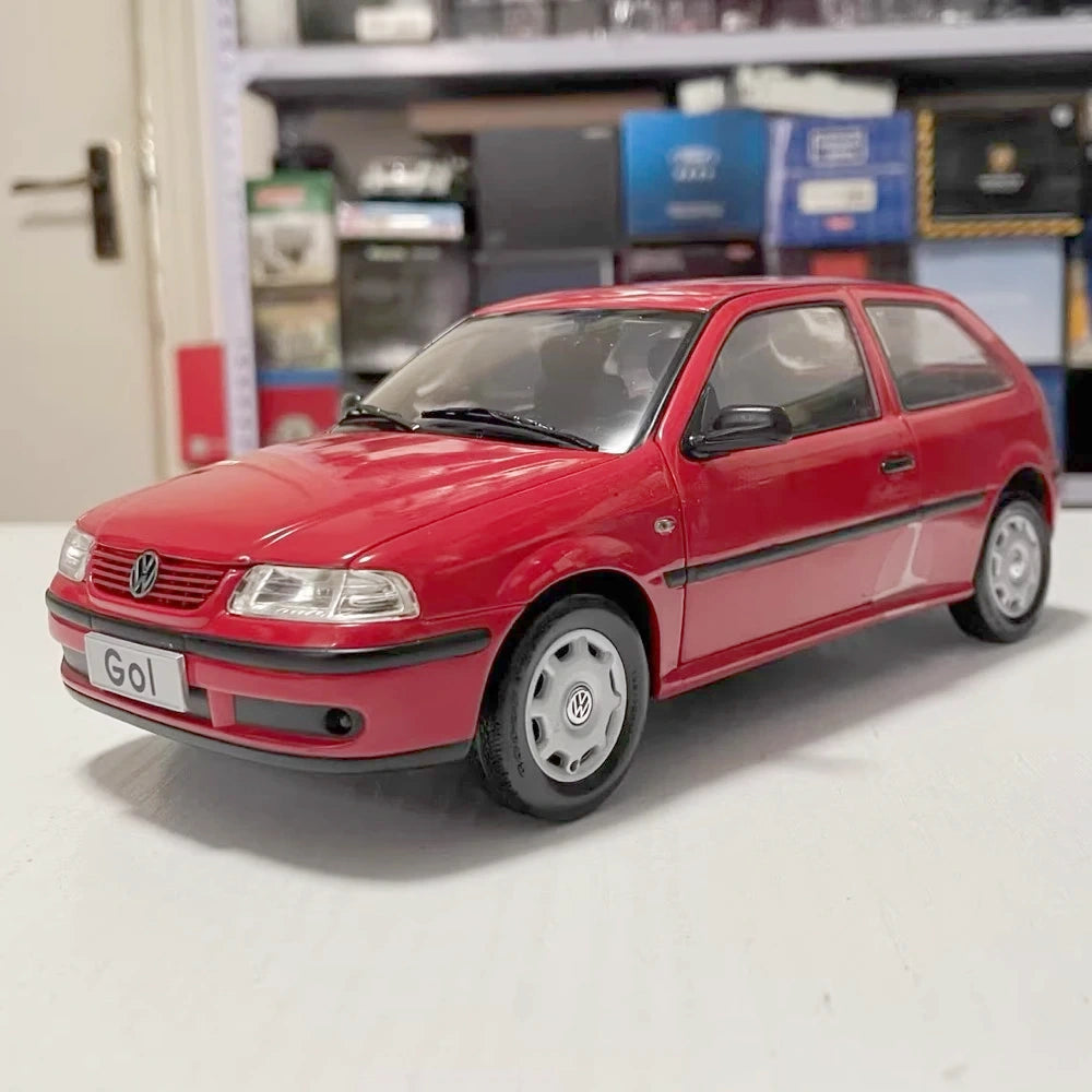 [OEM] 1:18 Volkswagen 2004 Gol röd modellbil Die-Cast