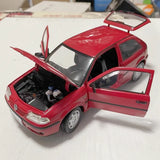[OEM] 1:18 Volkswagen 2004 Gol röd modellbil Die-Cast
