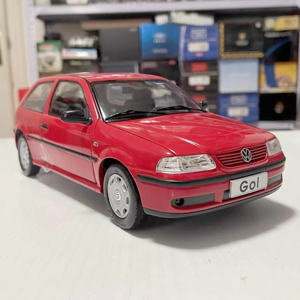 [OEM] 1:18 Volkswagen 2004 Gol röd modellbil Die-Cast
