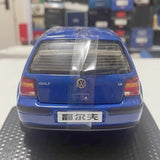 [OEM] 1:18 Volkswagen 2004 Golf Mk4 Blue Model Car Die-Cast