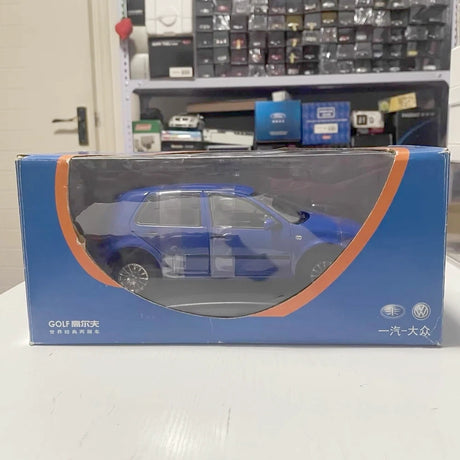 [OEM] 1:18 Volkswagen 2004 Golf Mk4 Blue Model Car Die-Cast