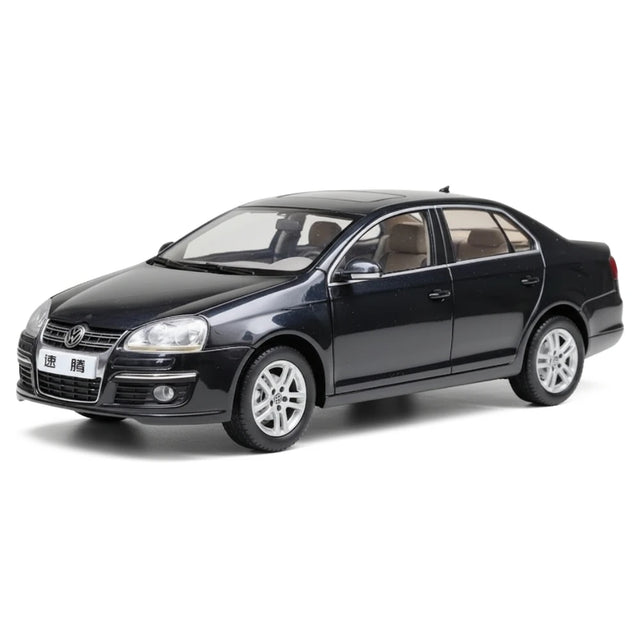 [OEM] 1:18 Volkswagen 2005 Jetta svart modellbil Die-Cast
