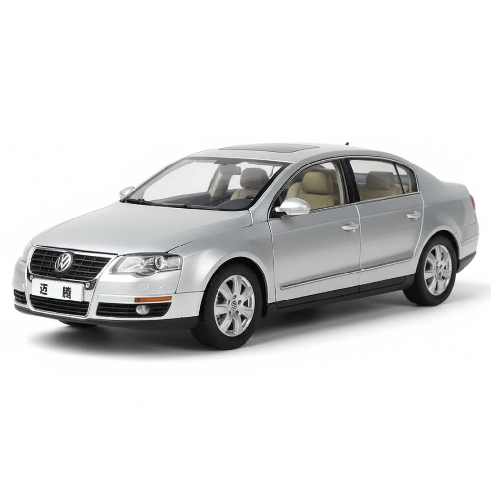 [OEM] 1:18 Volkswagen 2005 Magotan B6 Passat Silver Model Car Die-Cast