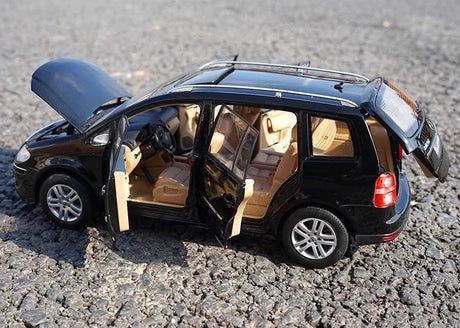 [OEM] 1:18 Volkswagen 2006 Touran Black Model Car Die-Cast