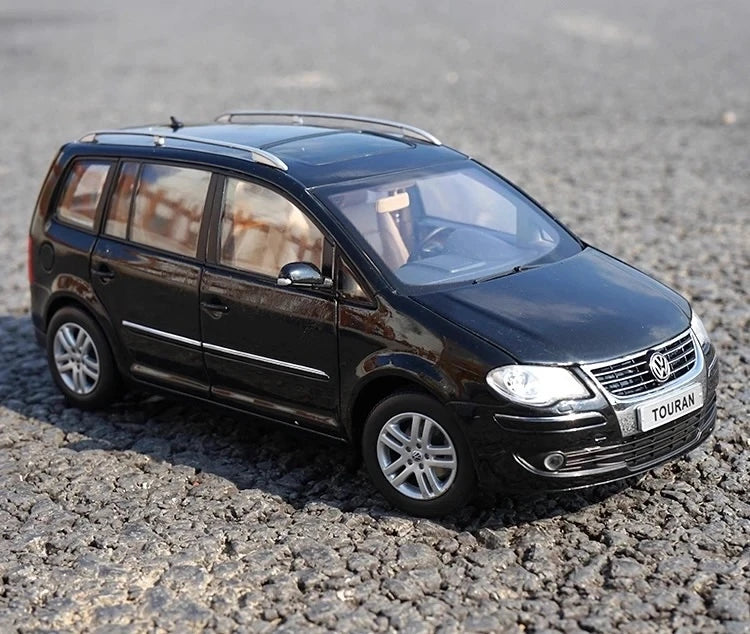 [OEM] 1:18 Volkswagen 2006 Touran Black Model Car Die-Cast