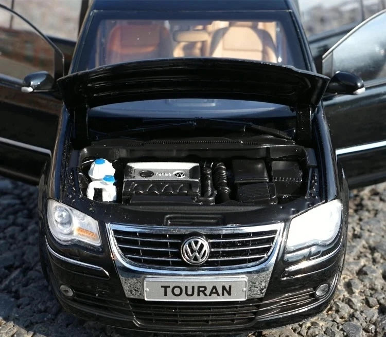 [OEM] 1:18 Volkswagen 2006 Touran Black Model Car Die-Cast