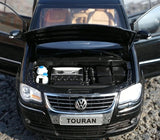 [OEM] 1:18 Volkswagen 2006 Touran Black Model Car Die-Cast
