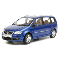 [OEM] 1:18 Volkswagen 2006 Touran Blue Model Car Die-Cast