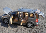 [OEM] 1:18 Volkswagen 2006 Touran Gray Model Car Die-Cast