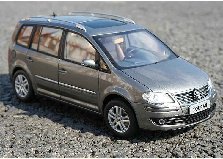 [OEM] 1:18 Volkswagen 2006 Touran Gray Model Car Die-Cast