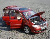[OEM] 1:18 Volkswagen 2006 Touran Red Model Car Die-Cast