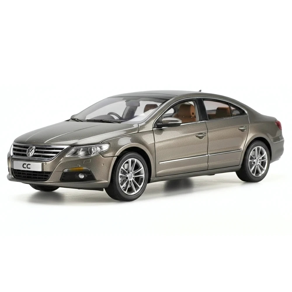 [OEM] 1:18 Volkswagen 2008 Passat CC marrone modellino di auto Die-Cast