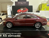[OEM] 1:18 Volkswagen 2008 Passat CC rosso modellino di auto Die-Cast
