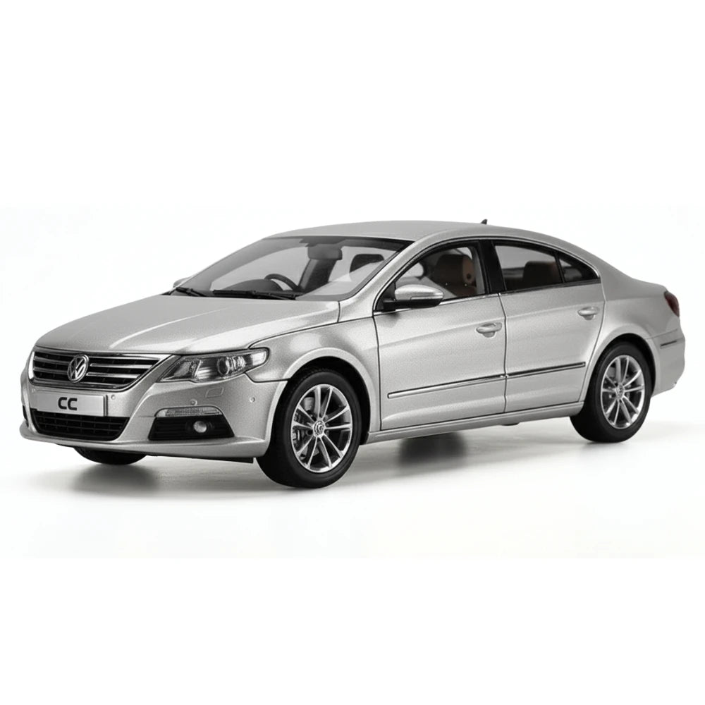 [OEM] 1:18 Volkswagen 2008 Passat CC zilver modelauto Die-Cast