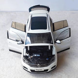 [OEM] 1:18 Volkswagen 2009 Tiguan White Model Car Die-Cast