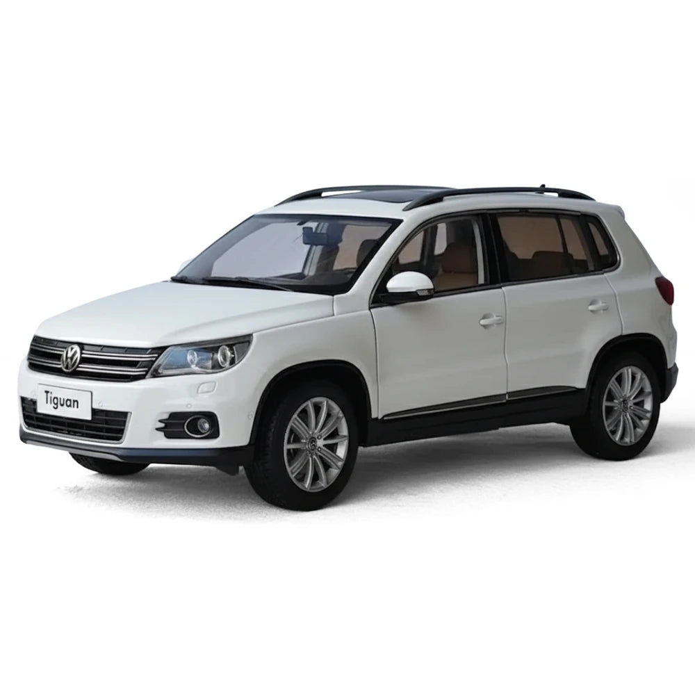 [OEM] 1:18 Volkswagen 2009 Tiguan White Model Car Die-Cast
