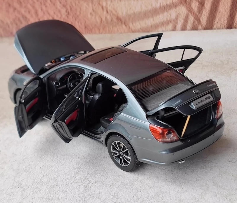 [OEM] 1:18 Volkswagen 2010 Lavida sportiva grigio modellino di auto Die-Cast