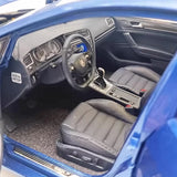 [OEM] 1:18 Volkswagen 2012 Golf Mk7 Blue Model Car Die-Cast