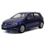 [OEM] 1:18 Volkswagen 2012 Golf Mk7 Blue Model Car Die-Cast