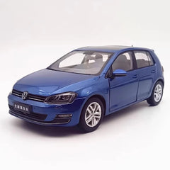 [OEM] 1:18 Volkswagen 2012 Golf Mk7 Blue Model Car Die-Cast