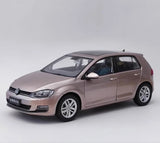 [OEM] 1:18 Volkswagen 2012 Golf Mk7 Pink Model Car Die-Cast