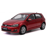 [OEM] 1:18 Volkswagen 2012 Golf Mk7 Red Model Car Die-Cast