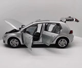 [OEM] 1:18 Volkswagen 2012 Golf Mk7 Silver Model Car Die-Cast