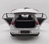 [OEM] 1:18 Volkswagen 2012 Golf Mk7 Silver Model Car Die-Cast