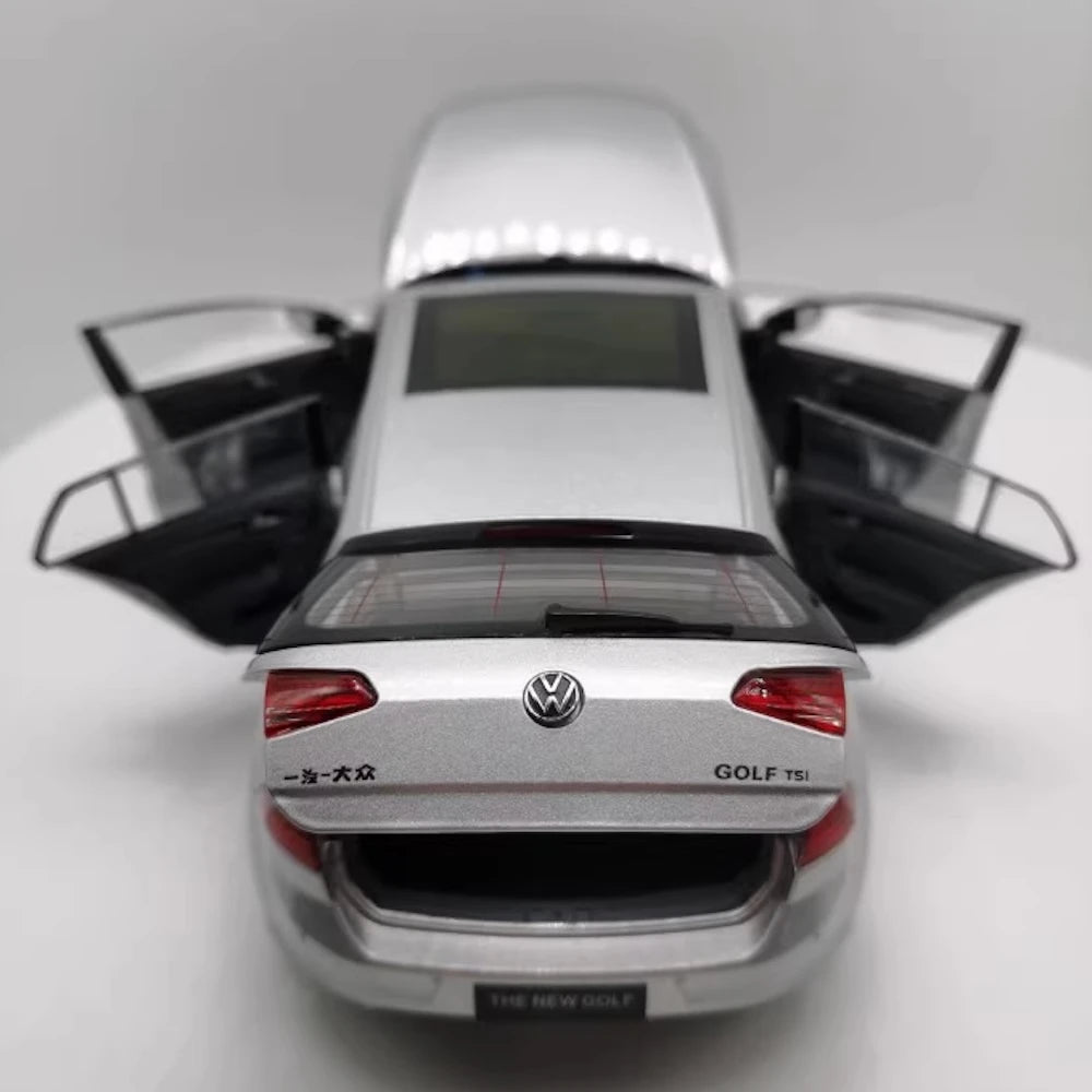 [OEM] 1:18 Volkswagen 2012 Golf Mk7 Silver Model Car Die-Cast